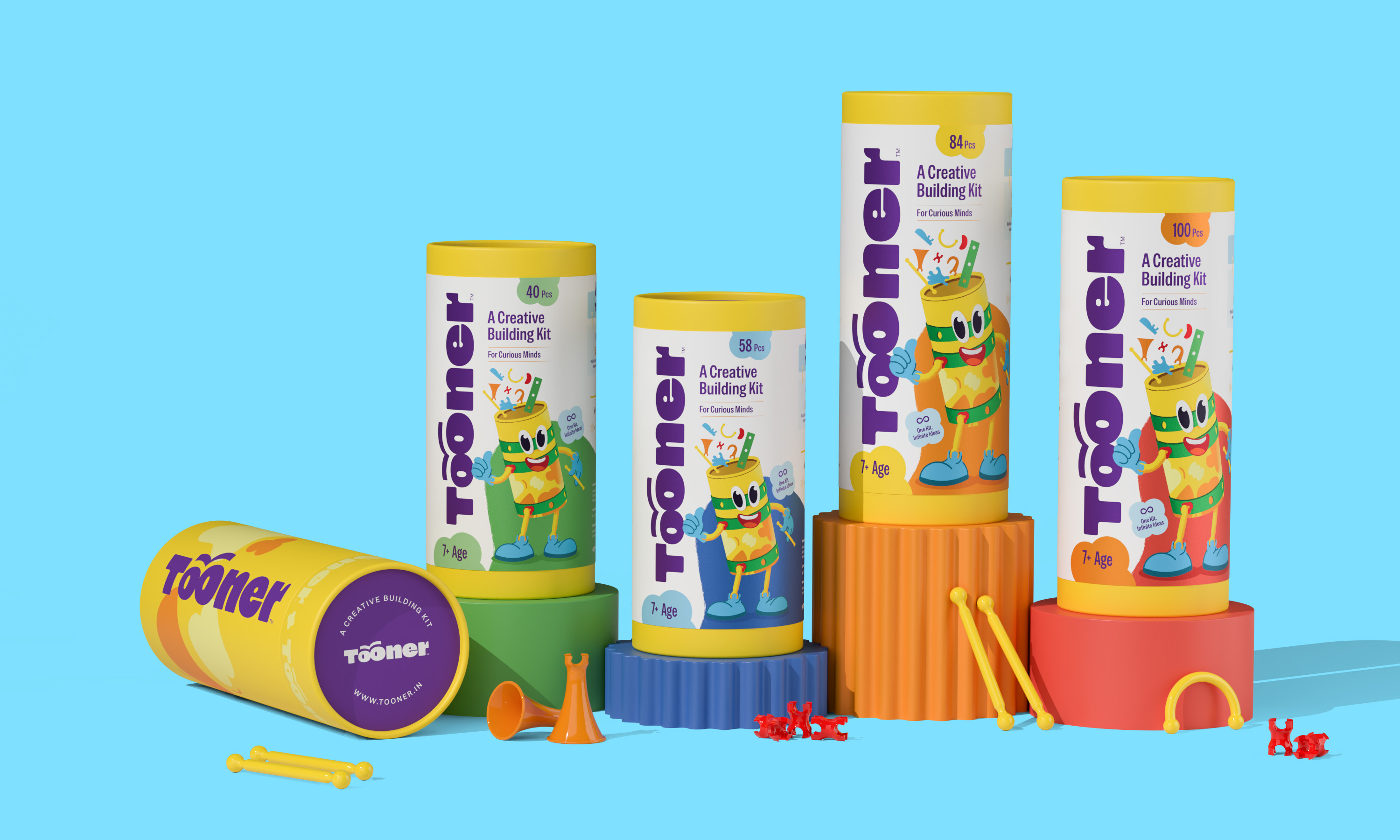 Tooner kits and colorful silicone parts